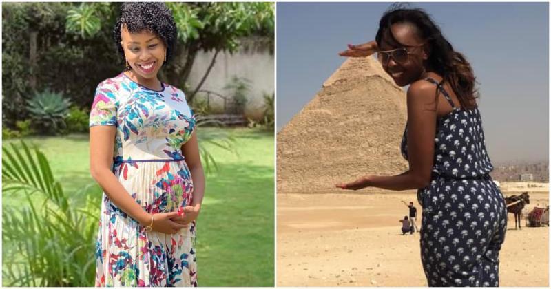 A photo collage of political blogger Pauline Njoroge.